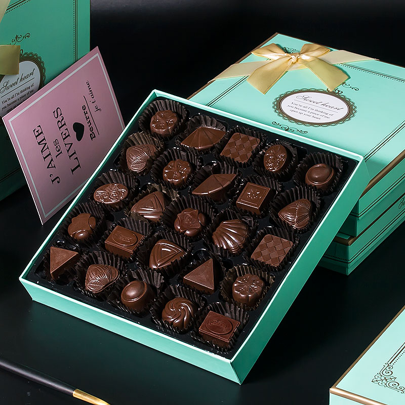 手工水果夹心巧克力礼盒装创意定制diy生日情人节表白礼物送女友