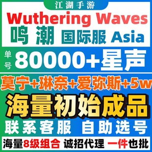 鸣潮国际服初始成品自抽莫宁琳奈爱弥斯亚欧美服Wuthering Waves