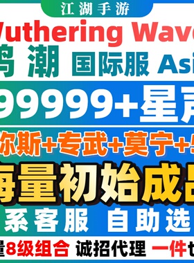 鸣潮国际服初始成品自抽莫宁琳奈爱弥斯亚欧美服Wuthering Waves