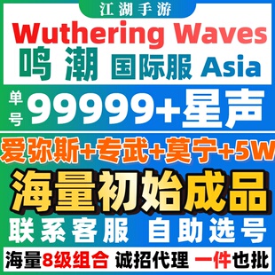 鸣潮国际服初始成品自抽莫宁琳奈爱弥斯亚欧美服Wuthering Waves