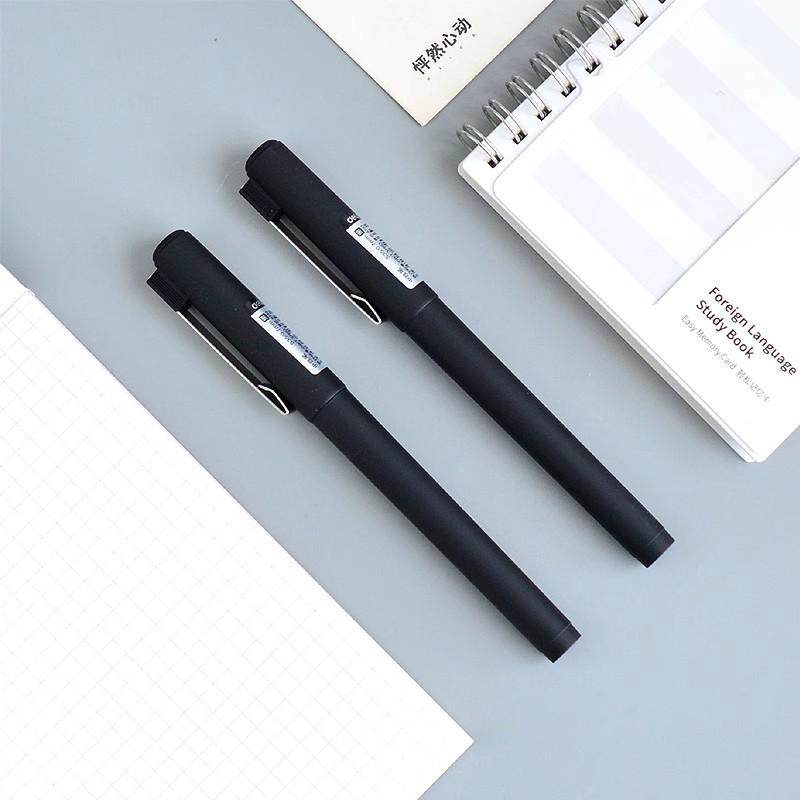 得力S35商务签字笔中性笔黑色水笔0.7mm子弹头办公磨砂杆中性笔,文具电教/文化用品/商务用品,中性笔,淘宝优惠券,粉丝福利购,淘宝优惠卷