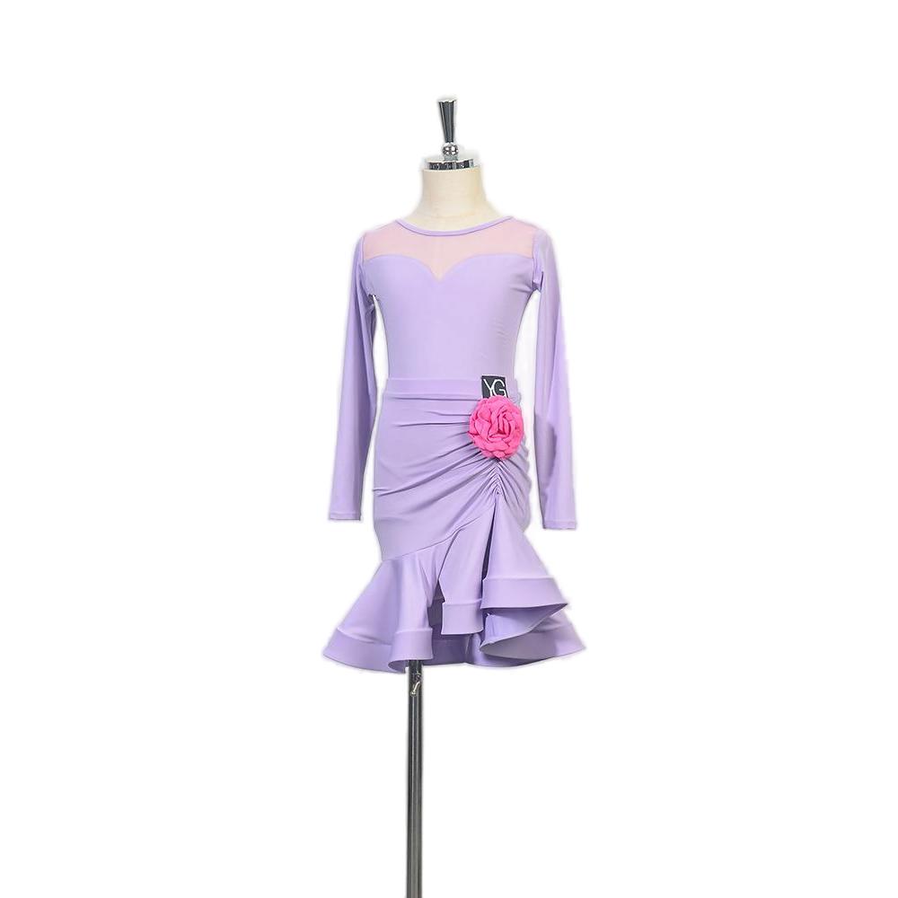2024新款拉丁舞服女童舞蹈套装