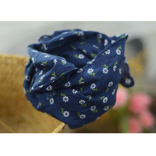 头巾纯棉韩版日系吸汗护颈小方巾