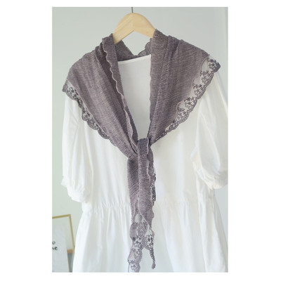 春秋三角巾甜美女韩版新款小披肩