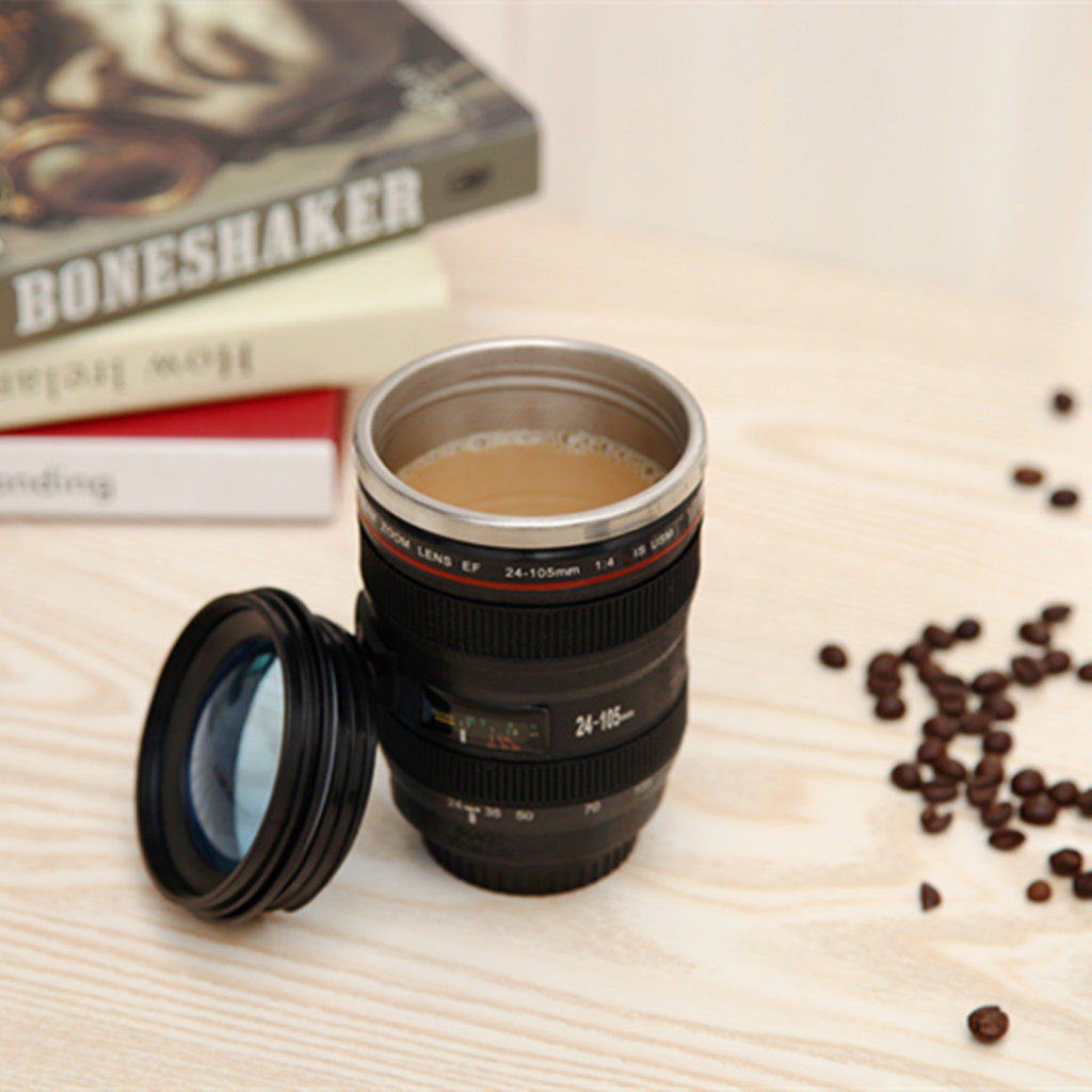 Lens mugs, camera water cups, boys' Day gifts: Abstract, funny and creative DSLR coffee cups, boys' gifts thumbnail 5
