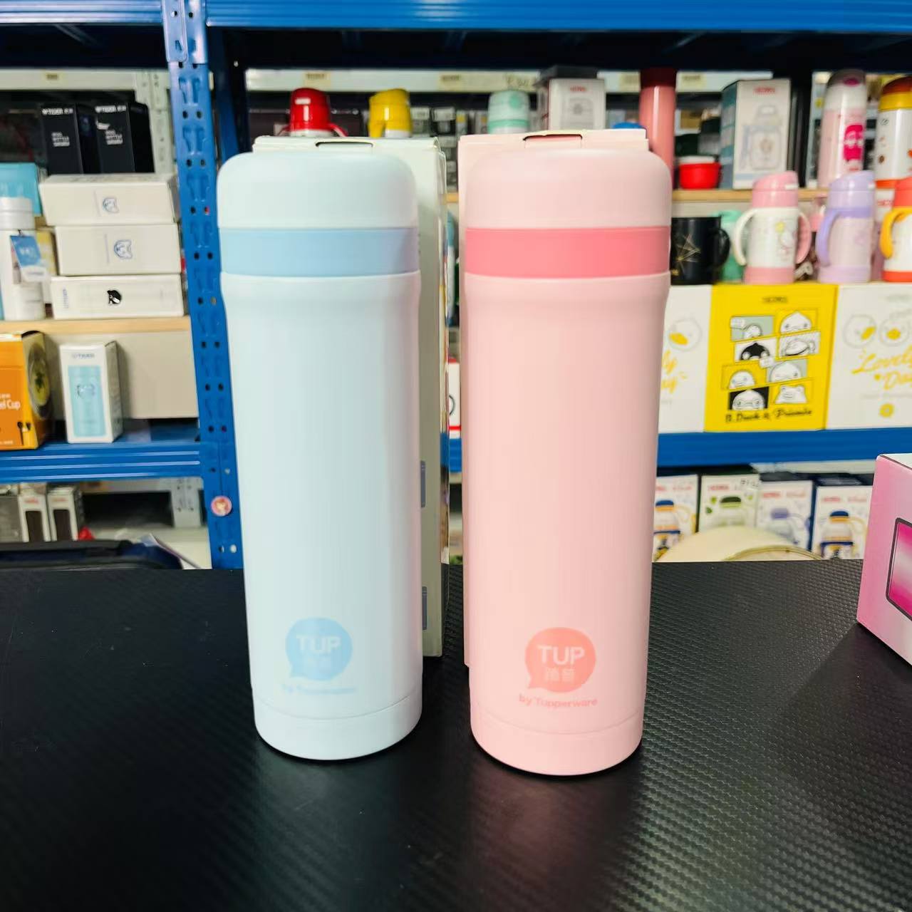 特百惠暖茶瓶 食品级保温杯350ML 泡茶杯 口袋杯 便携杯