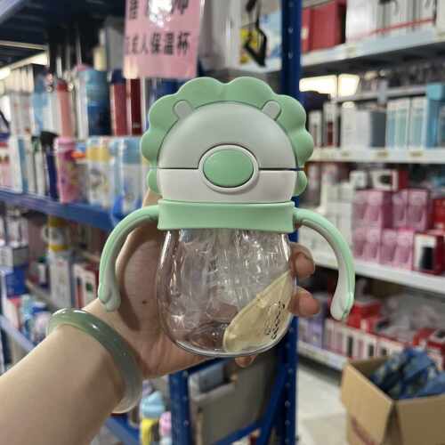 尾货膳魔师FOOGO系列270ML带手柄夏季学饮杯吸管杯带刻度线