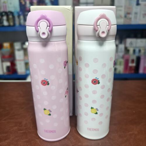 尾货清仓膳魔师不锈钢线条丝带花轻型保温杯直饮杯子JNL系列500ml