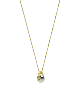 yeah jewelry官方店 原创设计首饰章鱼锁骨项链925银镀金礼物个性