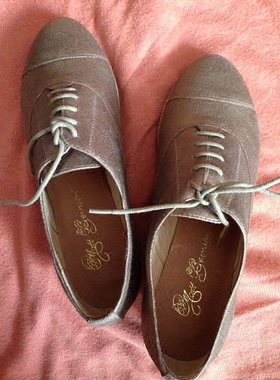 现货正品 美国Matt Bernson时尚Exeter坡跟牛皮女鞋系带单鞋