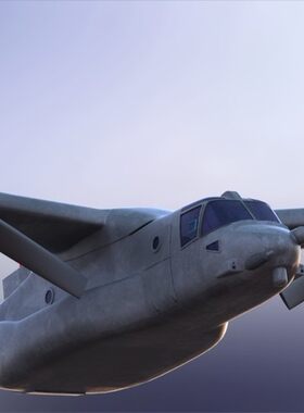 V-22鱼鹰 三维数字模型