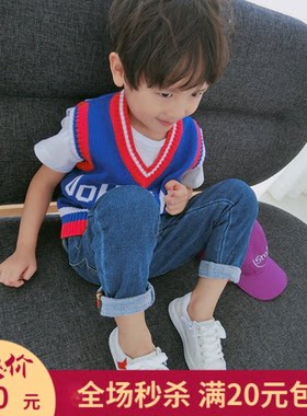 mk亏本秒杀学院风v领针织毛衣