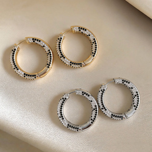 Zircon Leopard Ear Cuffs Elegant Women Jewelry