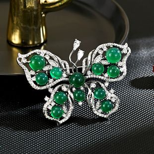 Hollow Butterfly Brooch, Insect Luxury Retro Lapel Pin