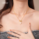 Pendant Shell Necklace Korean Double Sided Luxury Jewelry