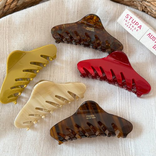 醋酸法式轻奢网红抓夹女
