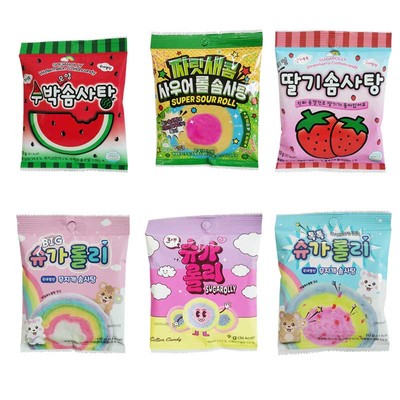 缤纷彩色彩虹色棉花糖