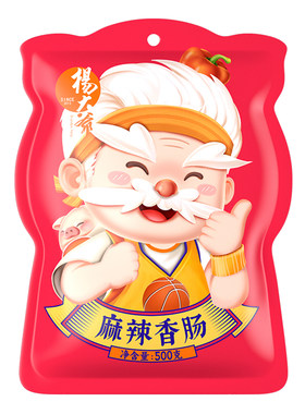 杨大爷麻辣香肠一斤装