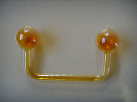 二氧化氮球 平衡球 化学实验仪器no2化学实验耗材