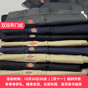 阿瞳牛社迪克斯Dickies874美式耐磨工装休闲裤男宽松直筒裤滑板裤