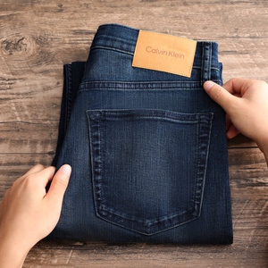 CalvinKlein牛仔裤男士直筒长裤