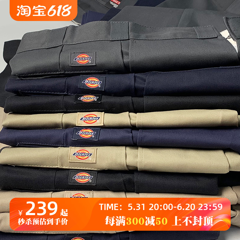 阿瞳牛社迪克斯Dickies874美式耐磨工装休闲裤男宽松直筒裤滑板裤 男装 休闲裤 原图主图