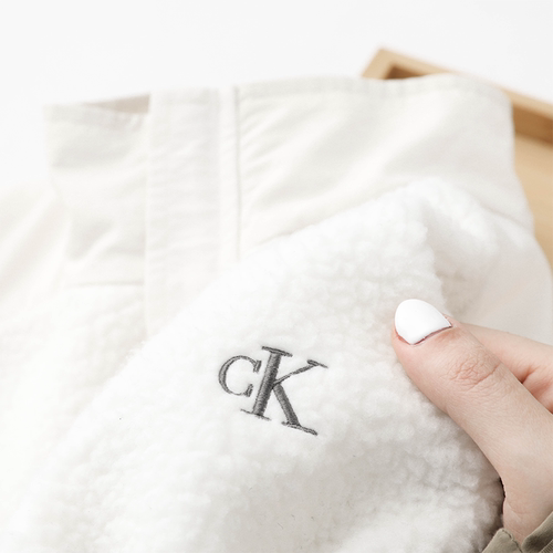 CK摇粒绒立领外套加厚正品秋冬