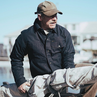 阿瞳牛社 Filson游侠/漫游者系列男标准版型干蜡布短款巡洋舰夹克