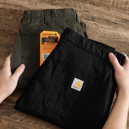 Carhartt卡哈特休闲裤男长裤斜纹