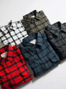 阿瞳牛社Filson阿拉斯加指南格纹衬衫男士休闲百搭长袖衬衣秋冬款