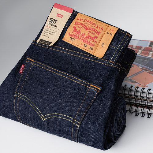 Levis501系列直筒高街牛仔裤