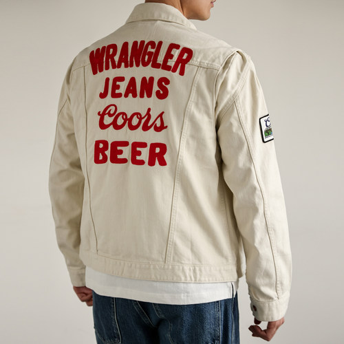 Wrangler威格&coors联名牛仔外套
