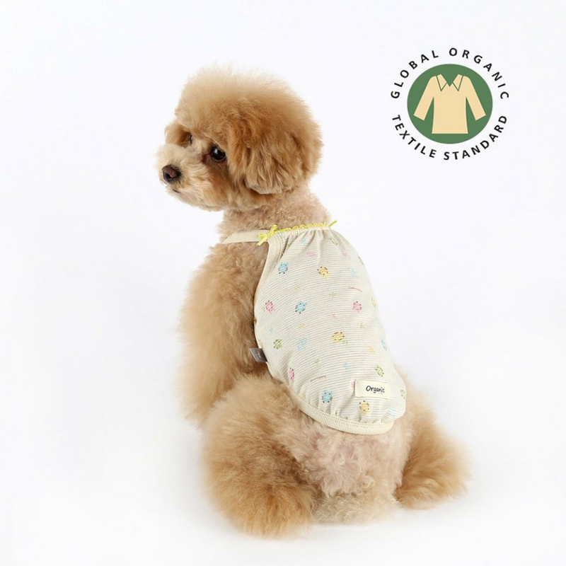 有机棉狗狗夏季轻薄休闲背心