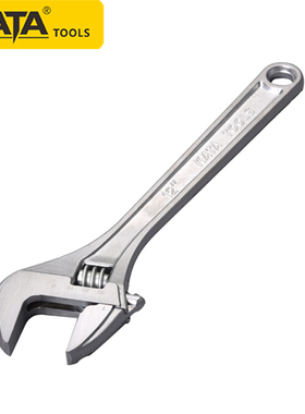 锴达 KATA 活动扳手12英寸开口扳子白色活络扳 手动工具 KT68012