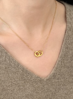 简约轻奢高级小众设计感气质颈链