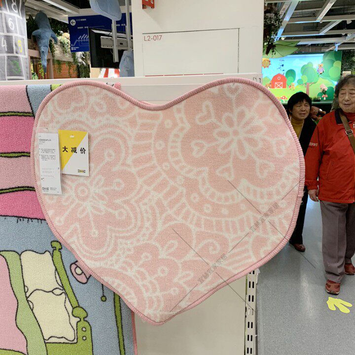 宜家ikea家居 儿童房间 卧室客厅凡卡利地毯 地垫 游戏垫国内代购