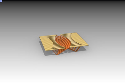 FY22 gh电池组变形折叠桌RisingTable grasshopper参数化设计素材