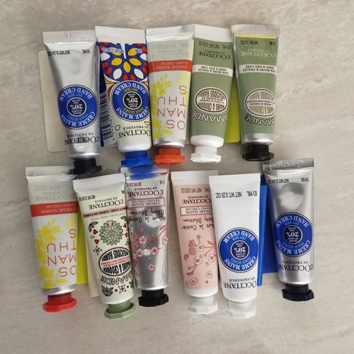 欧舒丹乳木果樱花玫瑰手霜芍药