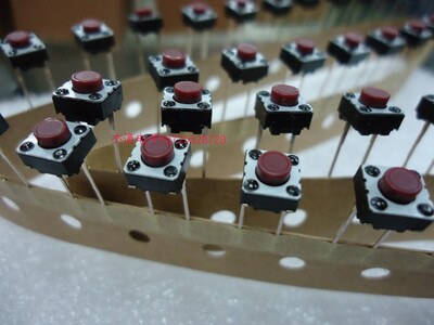 金属按钮按键开关电源符号12V