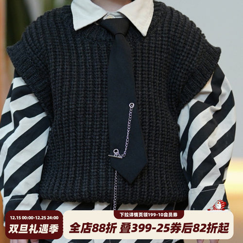 砚台家儿童领带演出搭配