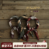 砚台家男童韩版 小方巾丝巾春秋夏季 儿童头巾发带男宝宝围巾领巾潮