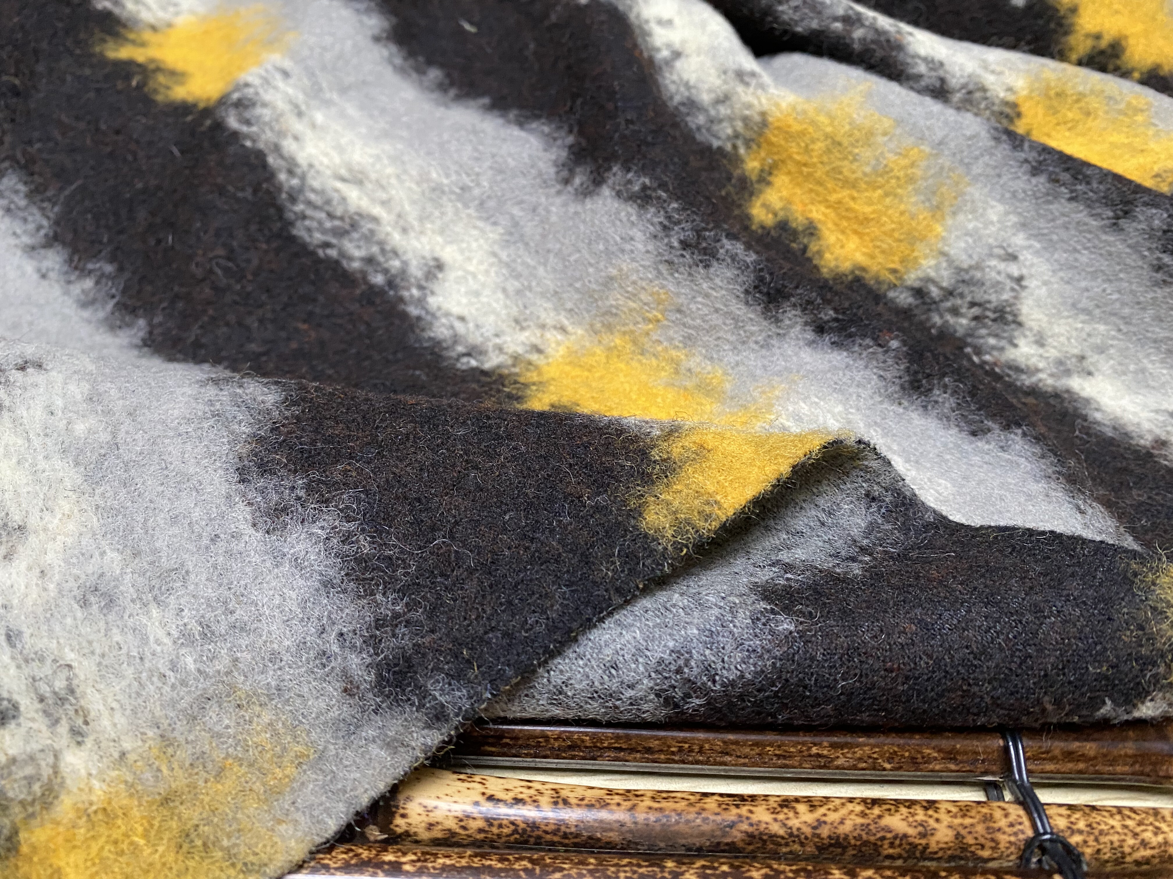 T1130 双面针织羊绒设计师布料1.45米乘1.4米