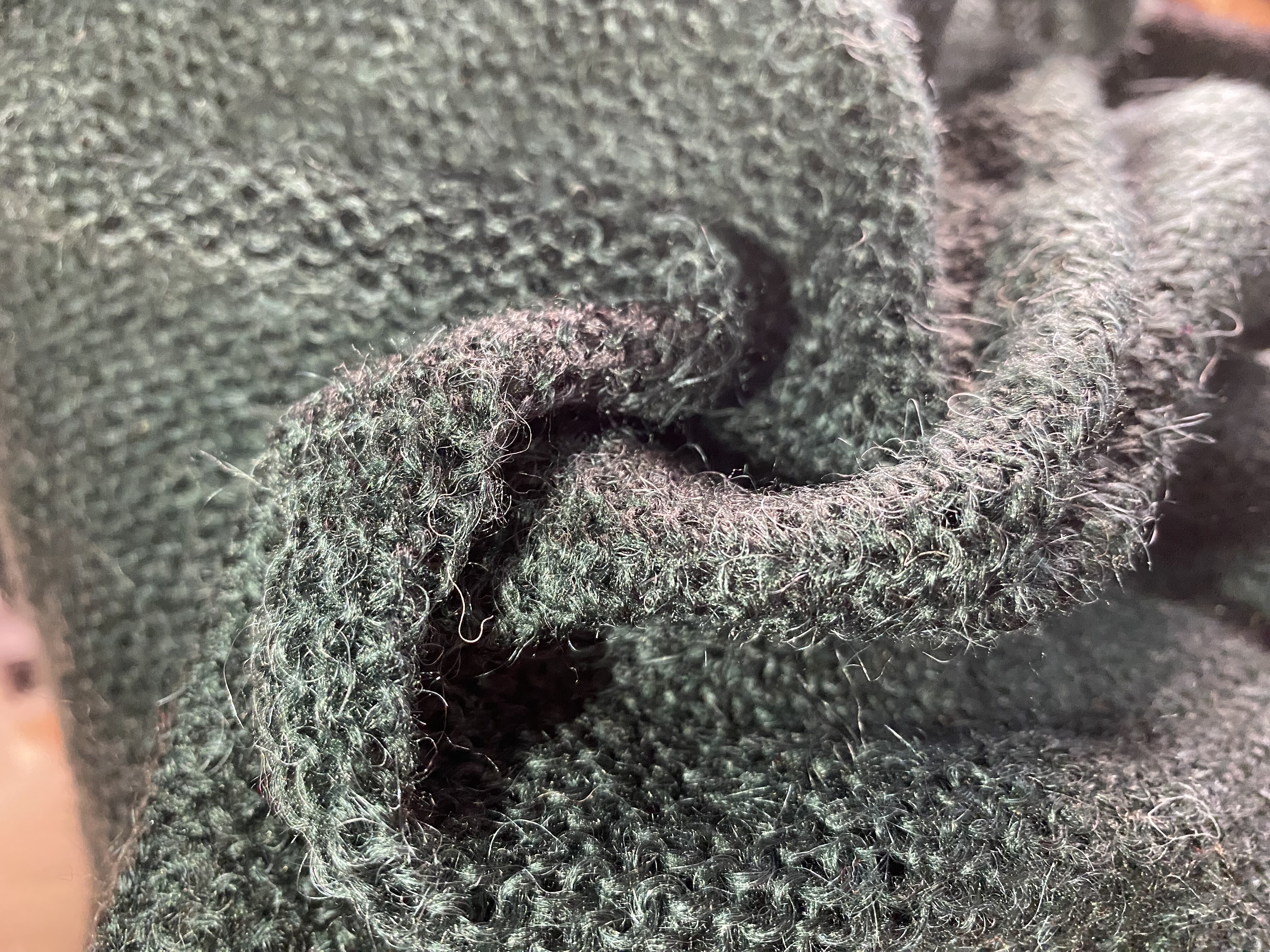 w112419 日本双面针织羊绒设计师布料1.5米×1.4米