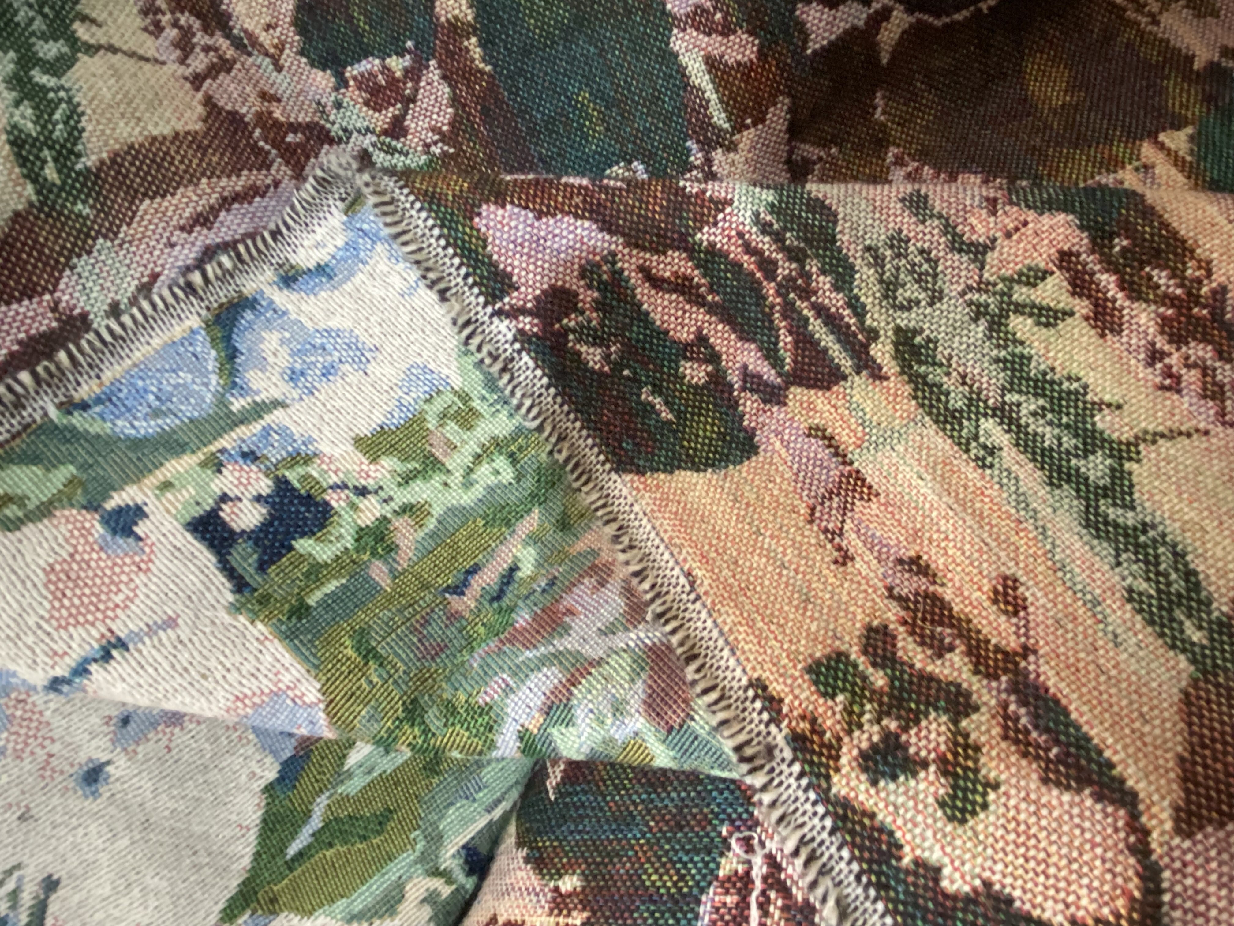 D111012 麻提花设计师专用布料3米×1.4米