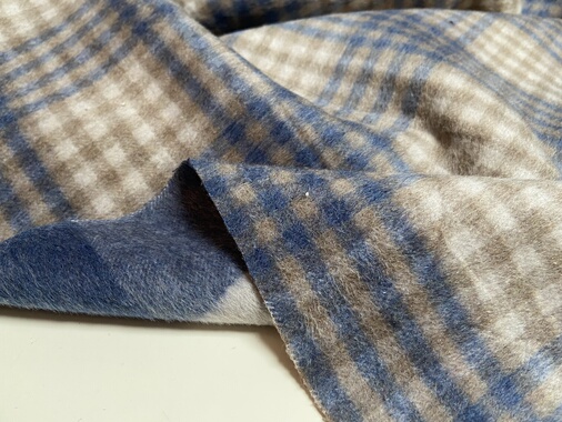 d0131 艺术双面羊绒设计师布料1.50米乘1.40