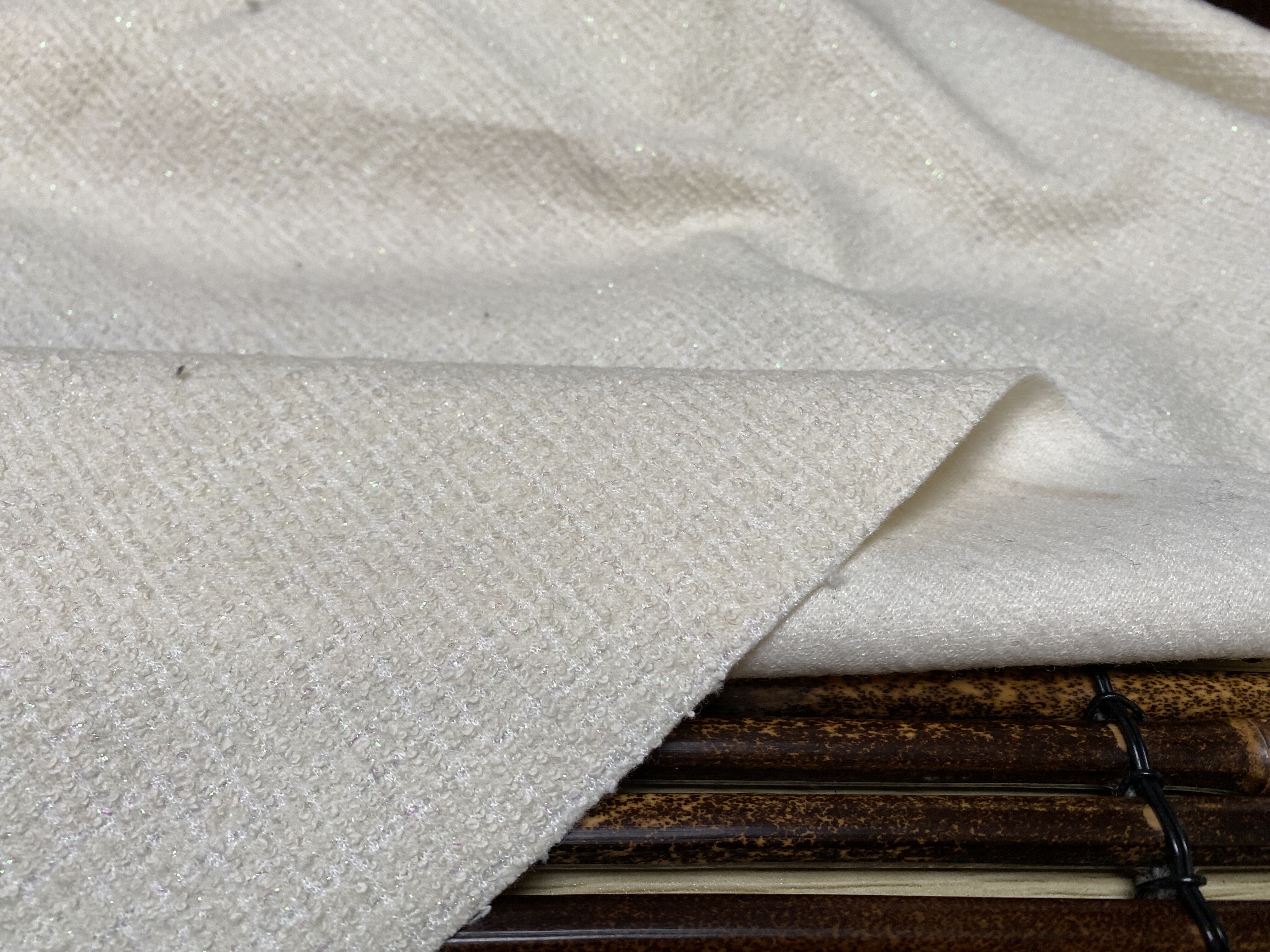 T1125 小香风设计师布料1.3米×0.6米