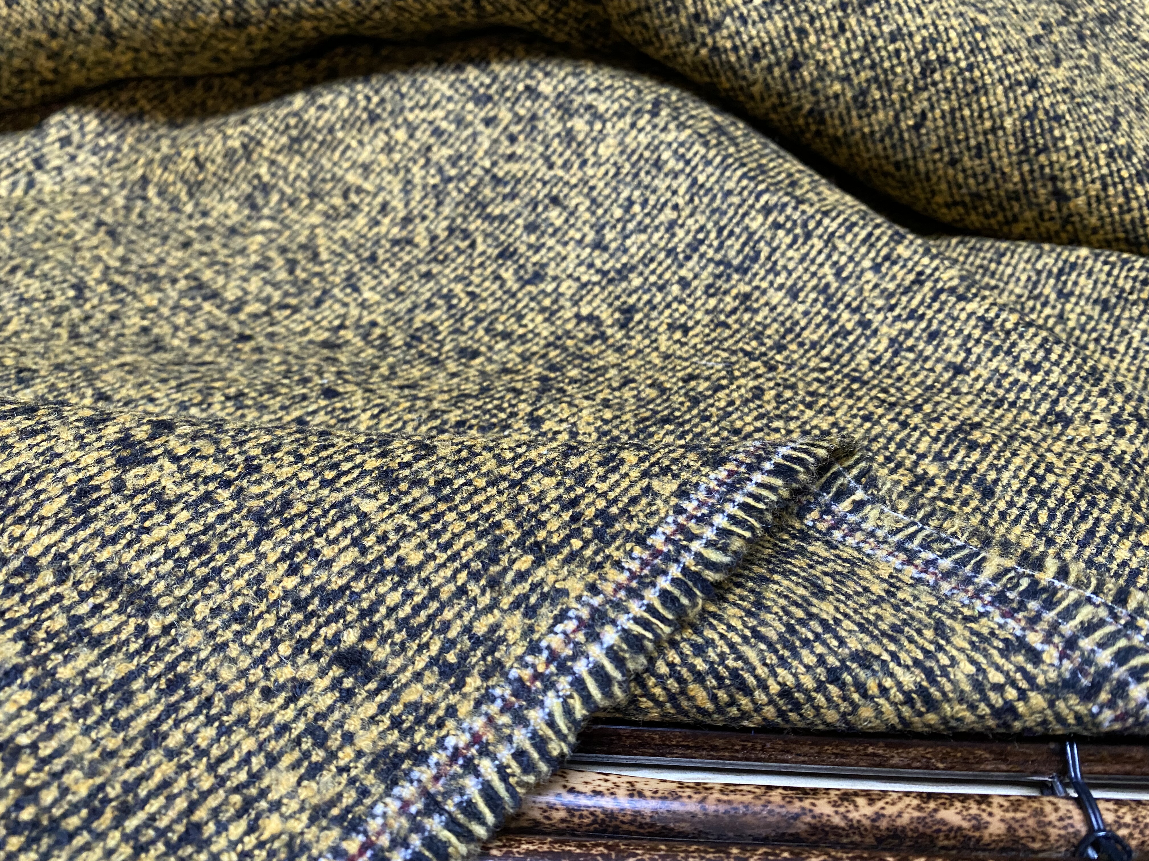 T1126 双面编织羊绒设计师布料2.2米×1.45米