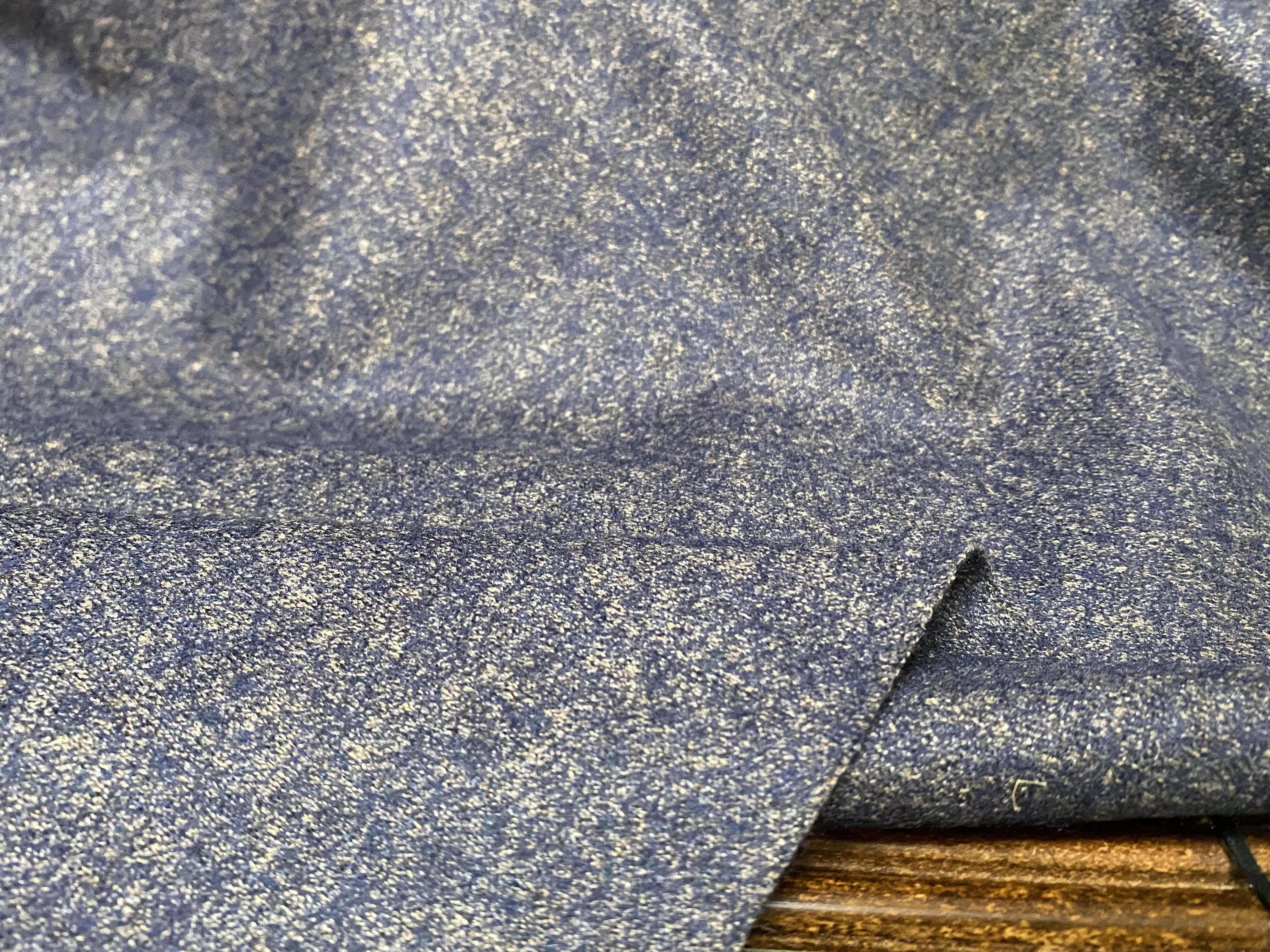 T1129 双面针织羊绒设计师布料3米×1.4米