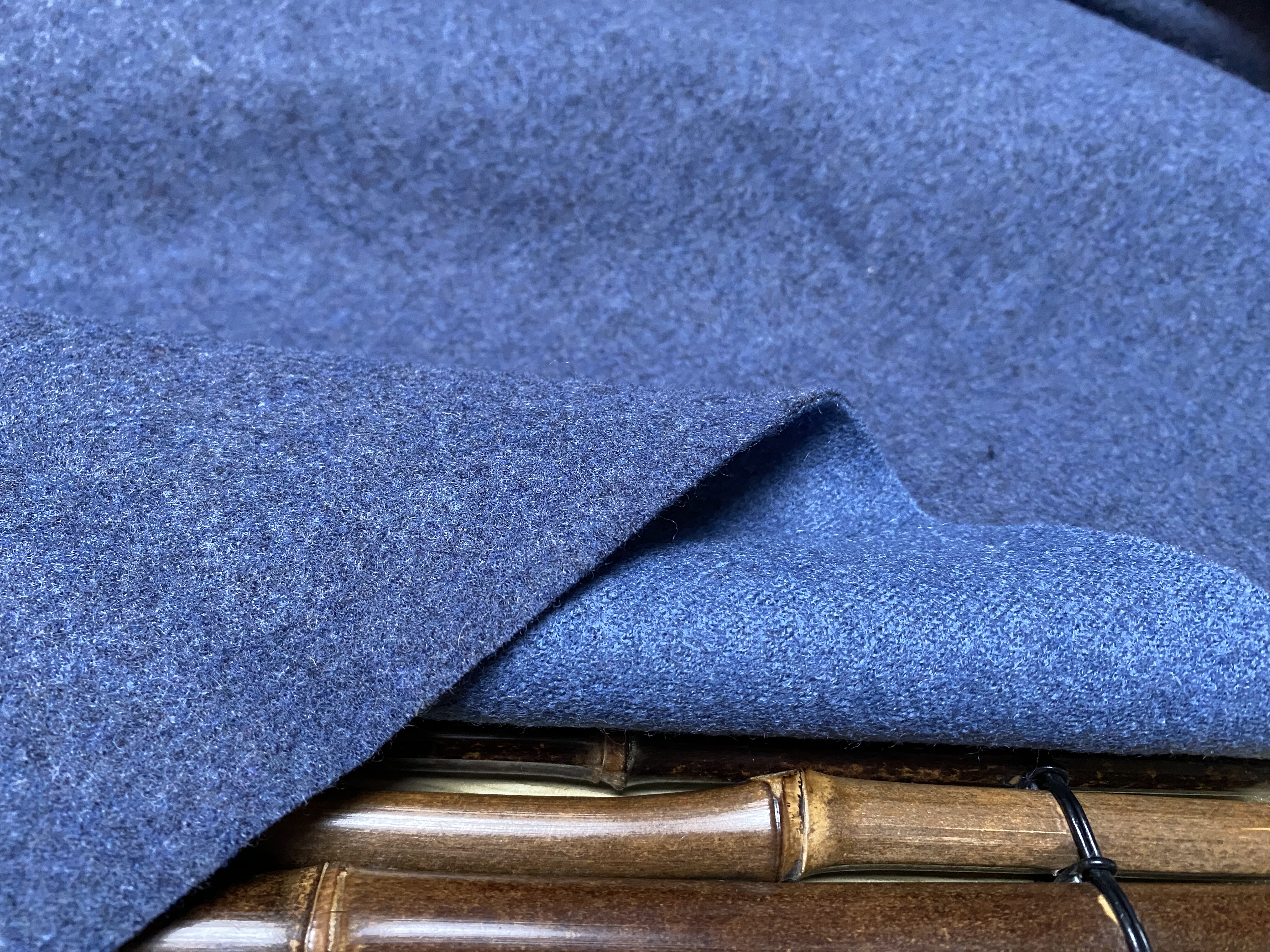 T1124 双面针织羊绒设计师布料3米×1.4米