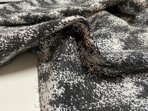 d0131 小香风羊绒设计师布料1.50米乘1.40